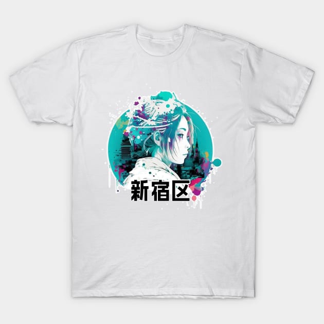 Shibuya girl T-Shirt by MK3